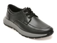 Pantofi sport OTTER negri, DD7016, din piele naturala