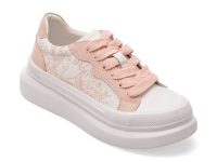 Pantofi sport PASS COLLECTION albi, SL60008, din material textil