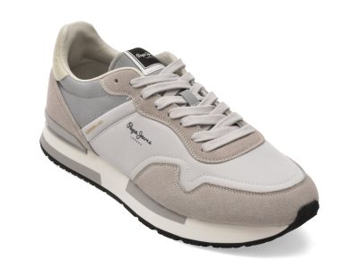 Pantofi sport PEPE JEANS gri, MS40037, din material textil