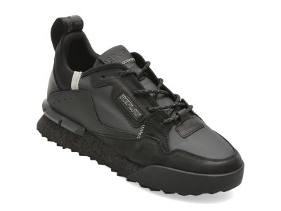Pantofi sport REPLAY negri, MS1P76L, din piele naturala