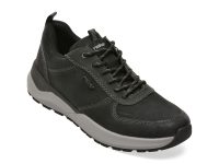 Pantofi sport RIEKER negri, 6002, din piele ecologica