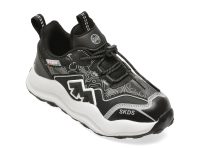 Pantofi sport SELECTION KIDS negri, W986, din piele ecologica