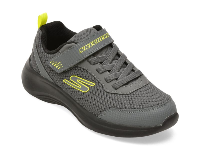 Pantofi sport SKECHERS gri, SELECTORS, din material textil