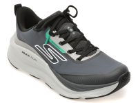 Pantofi sport SKECHERS gri, MAX RUN, din material textil