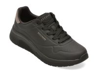 Pantofi sport SKECHERS negri, UNO LITE 2, din piele ecologica