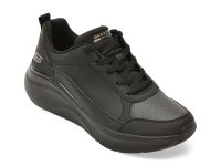 Pantofi sport SKECHERS negri, BOBS B LOVE, din piele ecologica