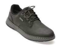 Pantofi sport SKECHERS negri, GARLAN, din piele ecologica