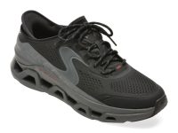 Pantofi sport SKECHERS negri, GLIDE-STEP ALTUS, din material textil