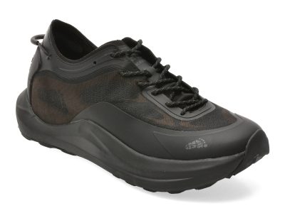 Pantofi sport TRACEABLE negri, 6665, din material textil