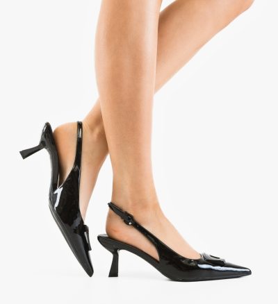 Pantofi stiletto dama Amoic Negri