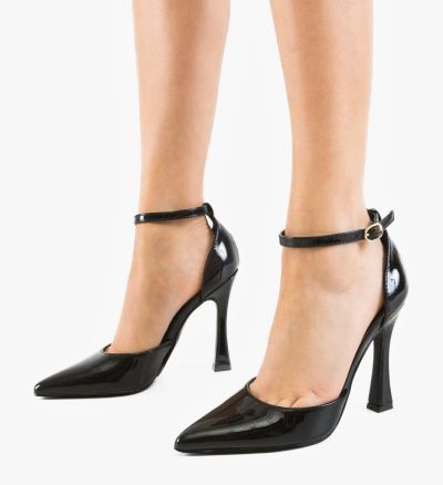 Pantofi stiletto dama Faxery Negri