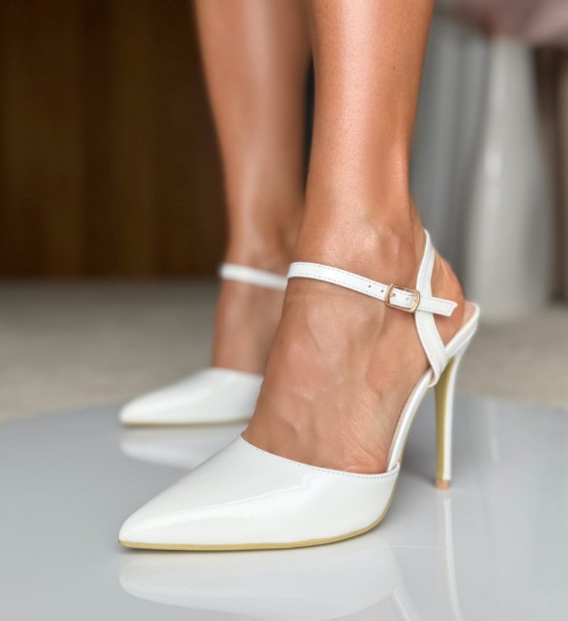 Pantofi stiletto dama Jaximet Albi