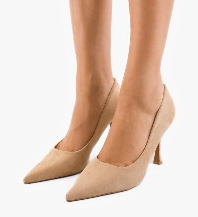 Pantofi stiletto dama Smart Bej