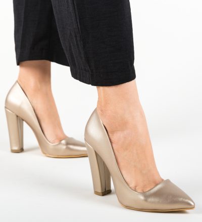 Pantofi Sunshine Aurii