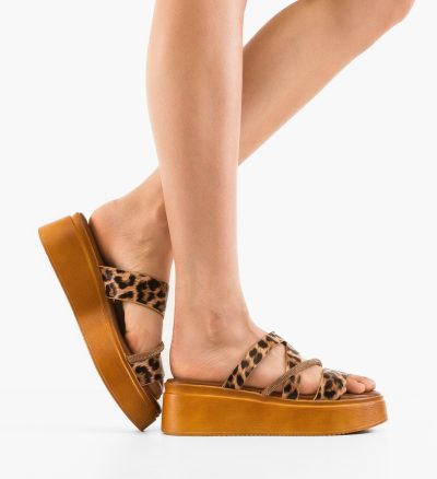 Papuci dama Kittum Animal Print