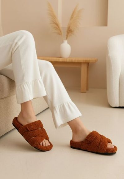 Papuci dama Merrill camel