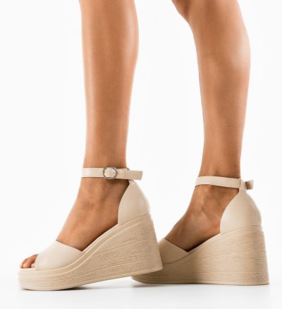 Platforme dama Grande Bej