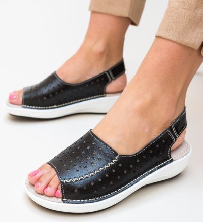 Platforme Lindone Negre