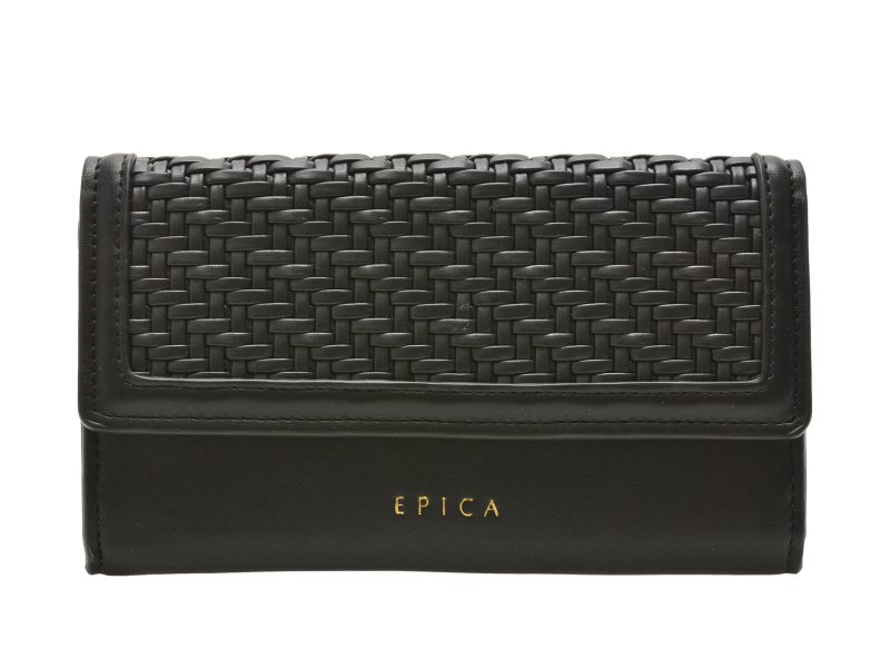 Portofel EPICA negru, 729, din piele ecologica
