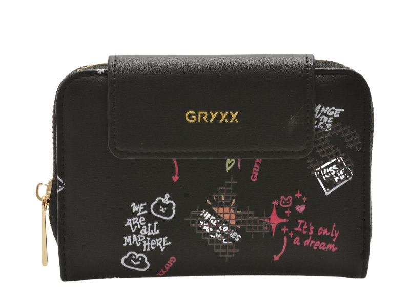 Portofel GRYXX negru, 2420117, din piele ecologica