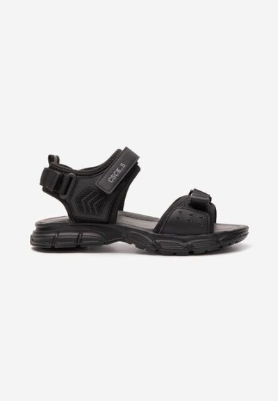 Sandale baieti Spunky negre