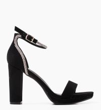 Sandale cu toc Cooper Negre