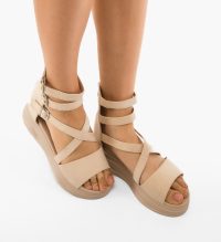 Sandale dama Almere Bej 2