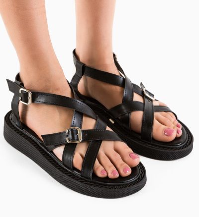 Sandale dama Bekaha Negre 2