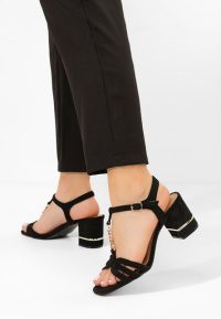 Sandale dama Chandra negre