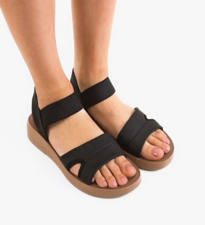 Sandale dama Clytia Negre