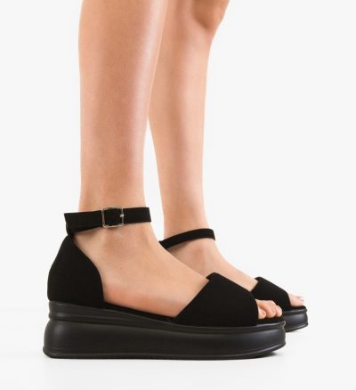 Sandale dama Juste Negre