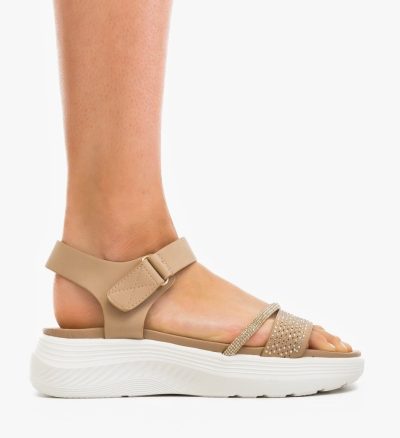 Sandale dama Preton Khaki
