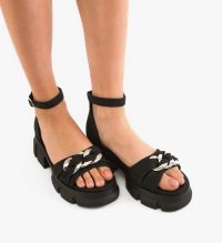 Sandale dama Rashid Negre