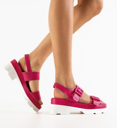 Sandale dama Robute Fuchsia