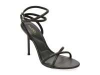 Sandale elegante ALDO negre, MANAELDEN 001, din material textil