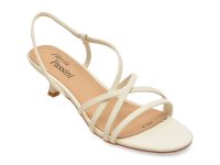 Sandale elegante FLAVIA PASSINI albe, 26261, din piele ecologica