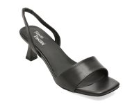 Sandale elegante FLAVIA PASSINI negre, Q4129, din piele naturala