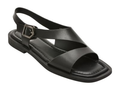 Sandale FLAVIA PASSINI negre, X793, din piele naturala