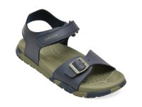 Sandale GEOX bleumarin, J35HMA, din piele ecologica