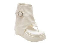 Sandale GRYXX albe, 160, din material textil