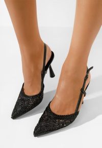 Slingback Azzie V2 negri