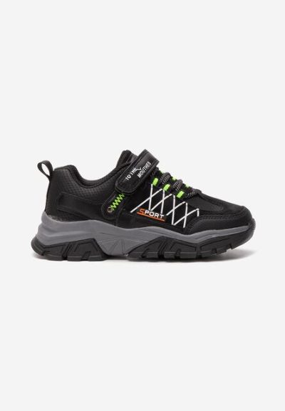 Sneakers baieti Blingo negri