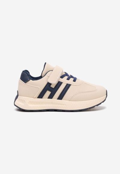 Sneakers baieti Braien bej