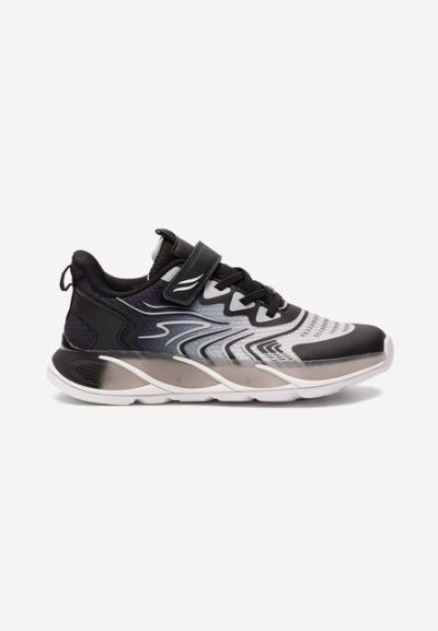 Sneakers baieti Dibbly negri
