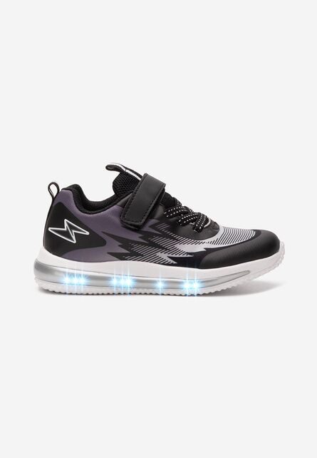 Sneakers baieti Fimbo negri