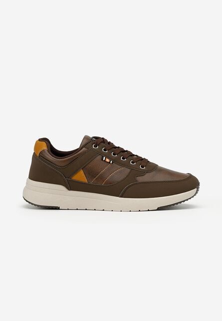 Sneakers barbati Freeman maro