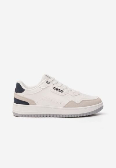 Sneakers barbati Richard albi
