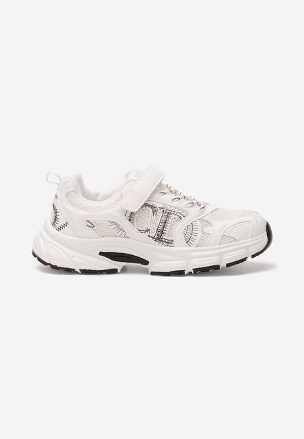 Sneakers copii Clodike albi