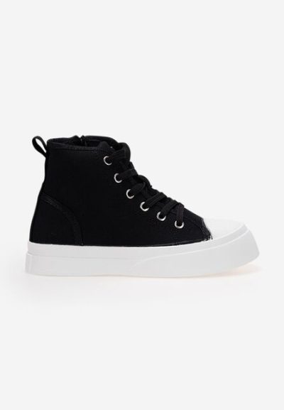 Sneakers copii Lion A negri