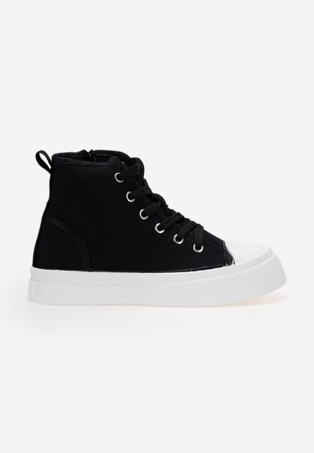Sneakers copii Lion A negri
